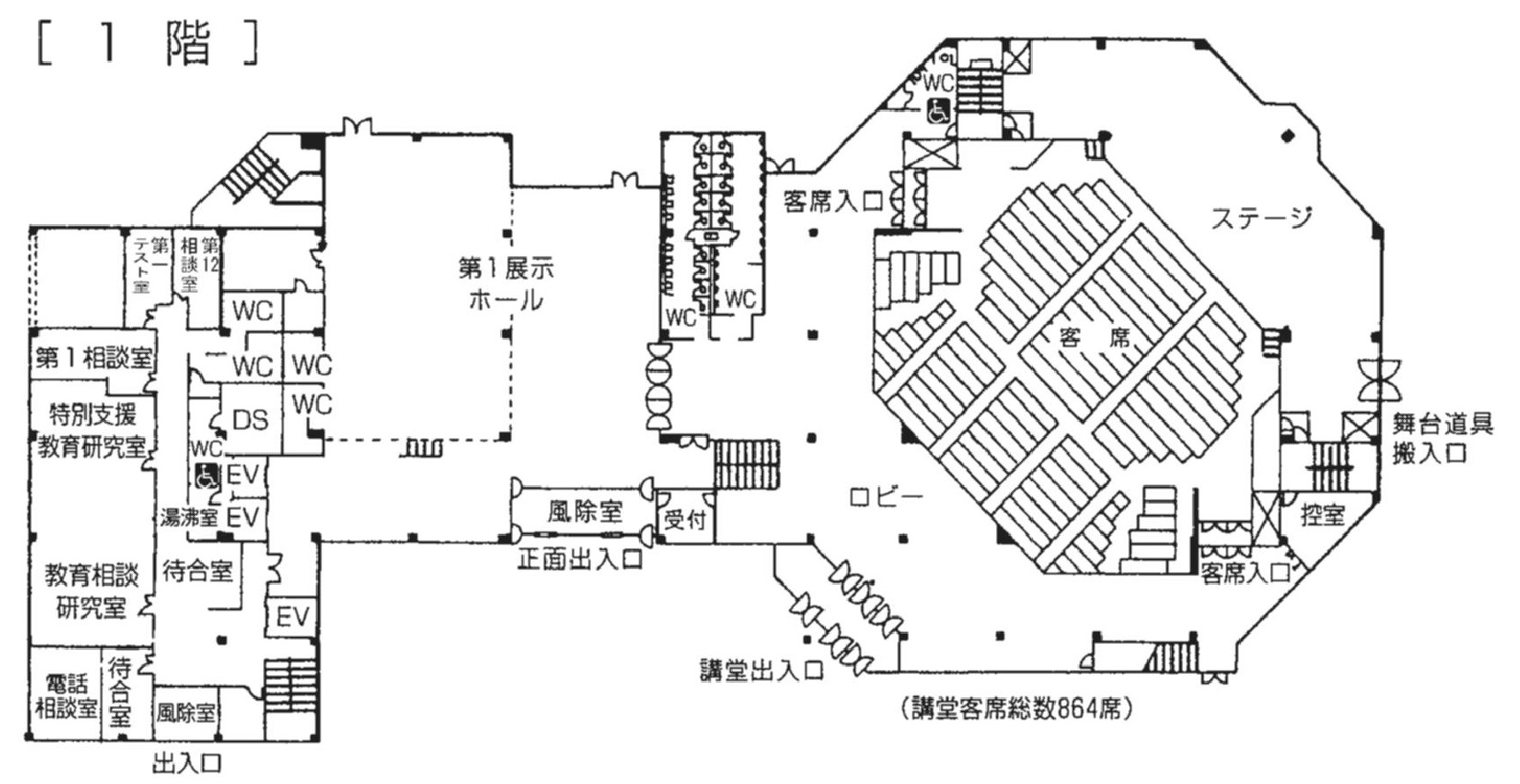 教育センター平面図