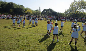 名古屋市立幼稚園の交流運動会の画像