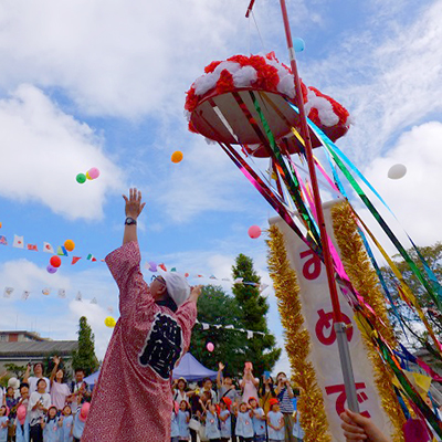 名古屋市立幼稚園の子供たちの写真