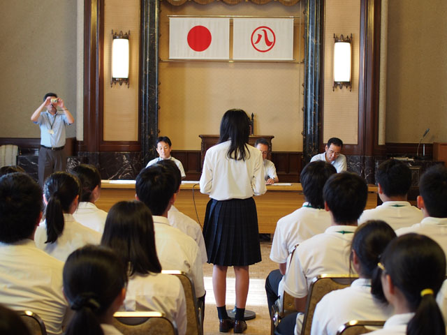 表敬訪問代表