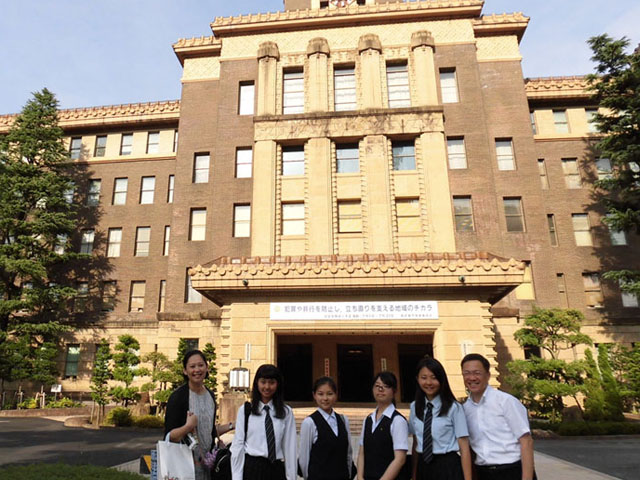 市役所記念写真