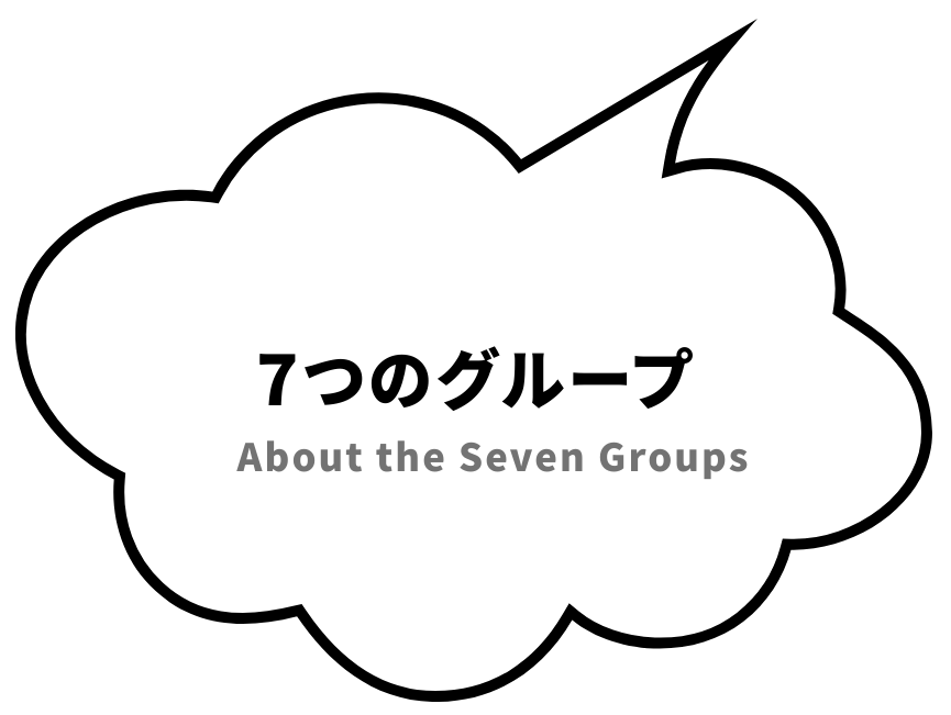 ７つのグループ