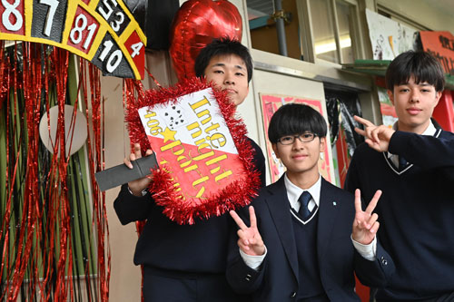 文化祭のようす