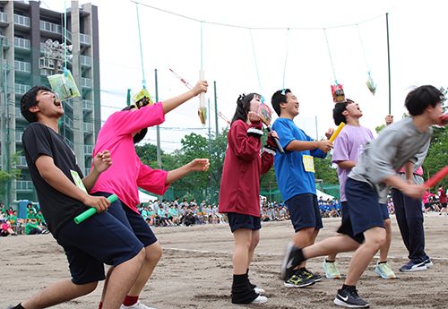 体育祭のようす