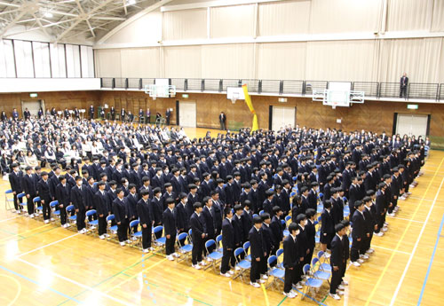 入学式のようす