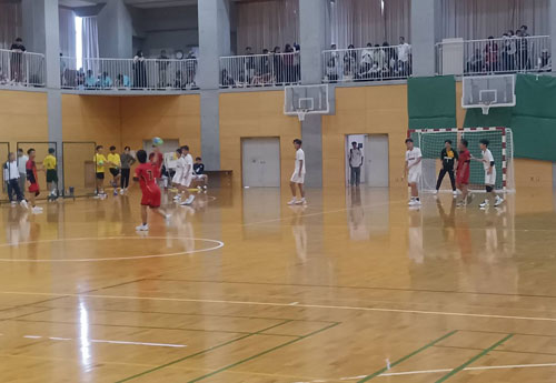 試合のようす