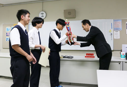 表彰式のようす