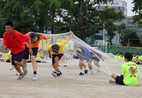 体育祭のようす