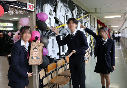 文化祭のようす