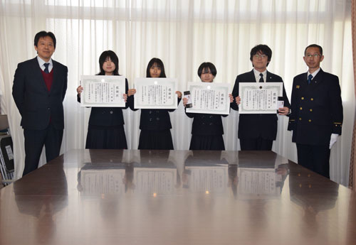 表彰式のようす