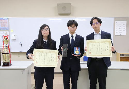 表彰式のようす