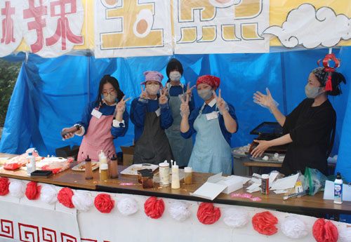 文化祭のようす