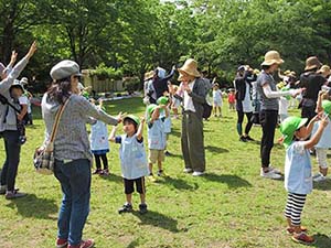 親子遠足の写真