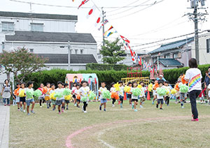 運動会の写真