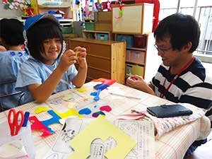 親子で遊ぶ会様子の写真