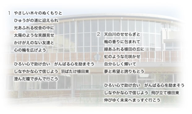 植田東小学校校歌